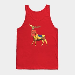 Mountie Moose Centaur Tank Top